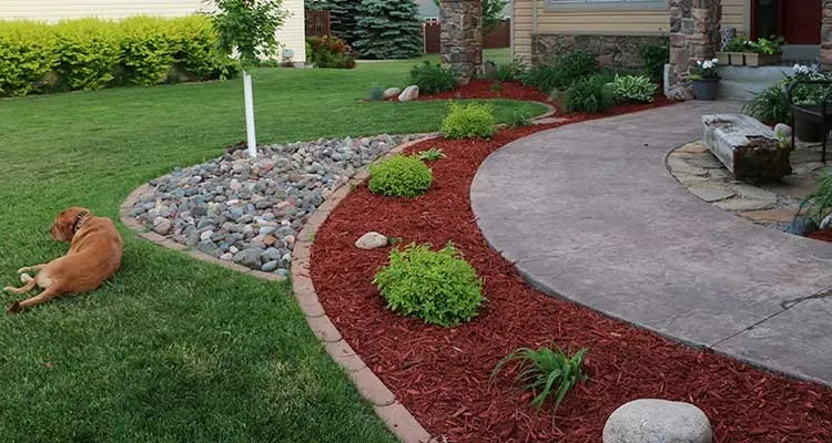 Top-rated garden landscaping in Newry, SC by Pink House Services