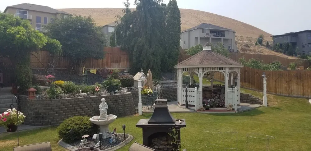 Professional yard cleanup service in West Richland, WA - Pink Lawn Cure