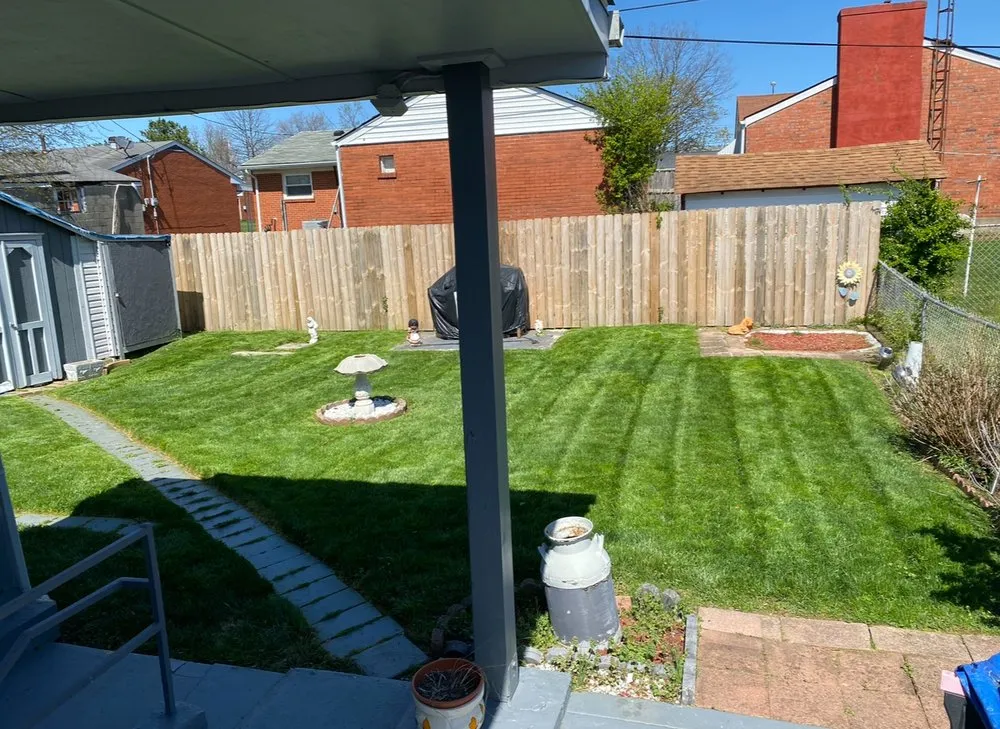 Local yard cleanup service with custom design in Lexington-Fayette, KY by Pinkston all Purpose