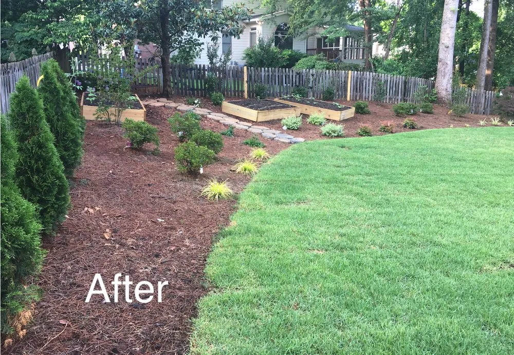 Local yard maintenance for homes in Lawrenceville, GA by Pinnacle Landscaping