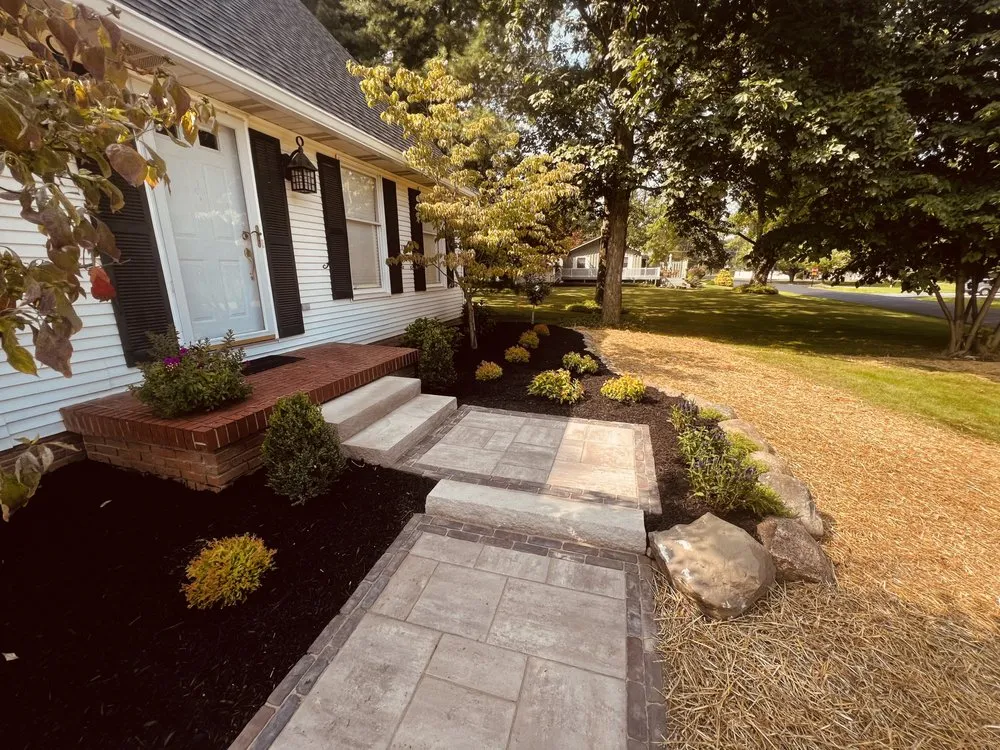 Professional outdoor landscaping in Akron, OH - Pino's Landscaping