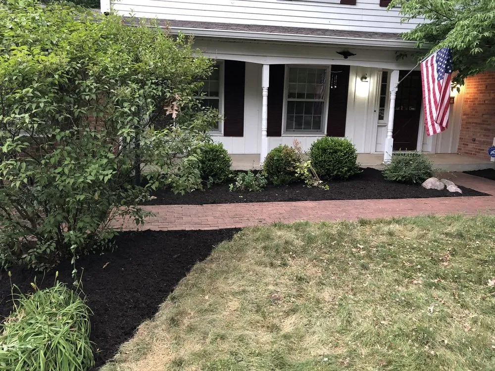 Affordable garden landscaping for beautiful yards in Indianapolis, IN by Pinpoint Services Indy