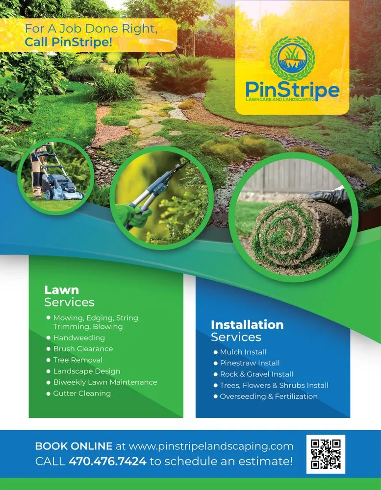Top-rated landscape installation experts serving Atlanta, GA - Pinstripe LandScaping & Pro Services