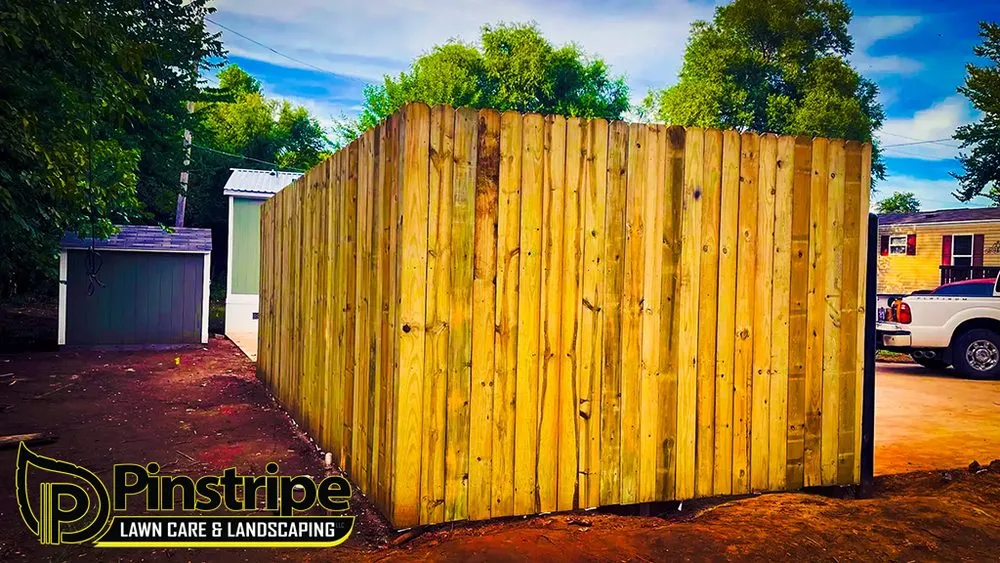 Expert yard cleanup service in Guthrie, OK by Pinstripe Lawn Care & Landscaping