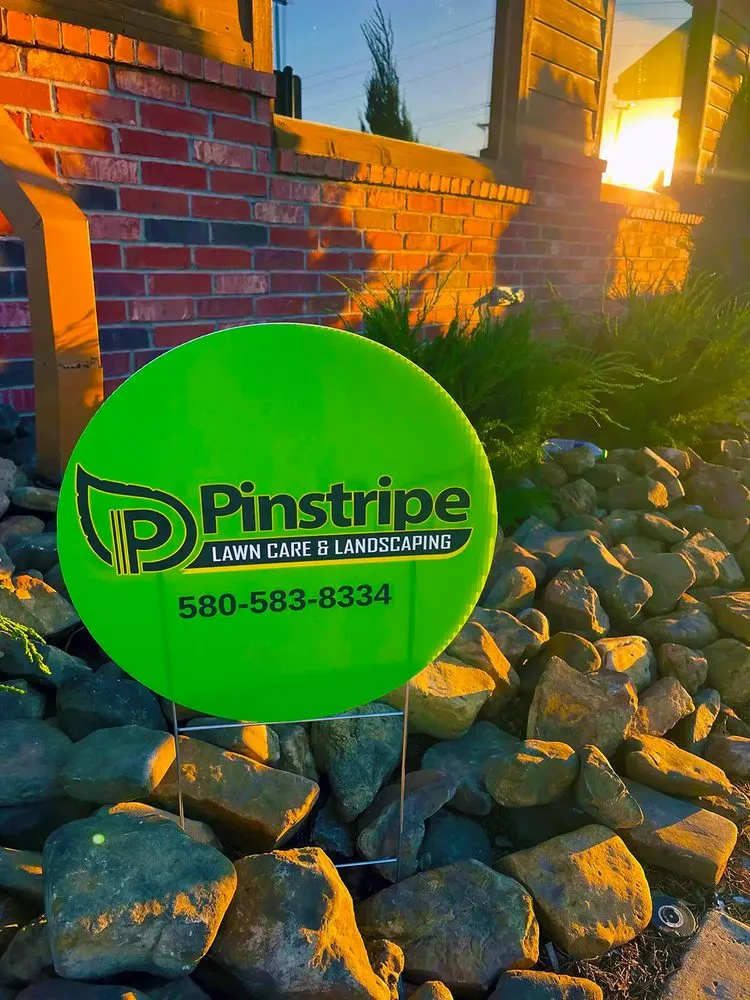Professional garden landscaping in Guthrie, OK by Pinstripe Lawn Care & Landscaping