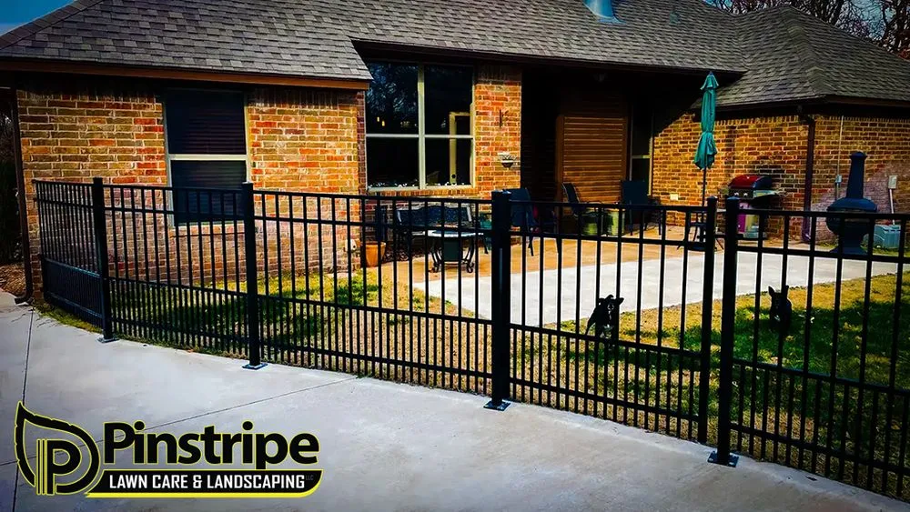 Local lawn mowing service for residential properties across Guthrie, OK - Pinstripe Lawn Care & Landscaping