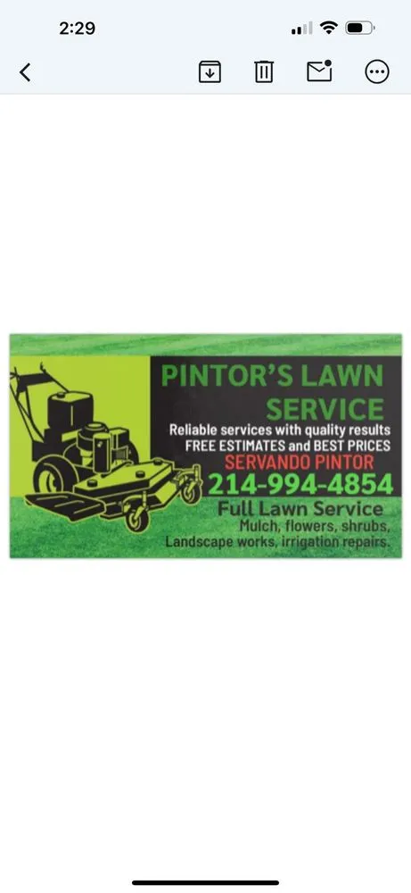 Reliable lawn care service experts serving Sanger, TX - Pintor’s Lawn Service