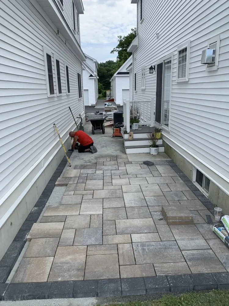 Local garden landscaping for beautiful yards in Worcester, MA by Pinwheel Property Maintenance