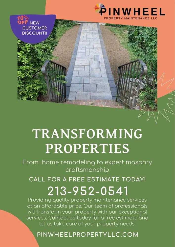 Professional outdoor landscaping in Worcester, MA - Pinwheel Property Maintenance