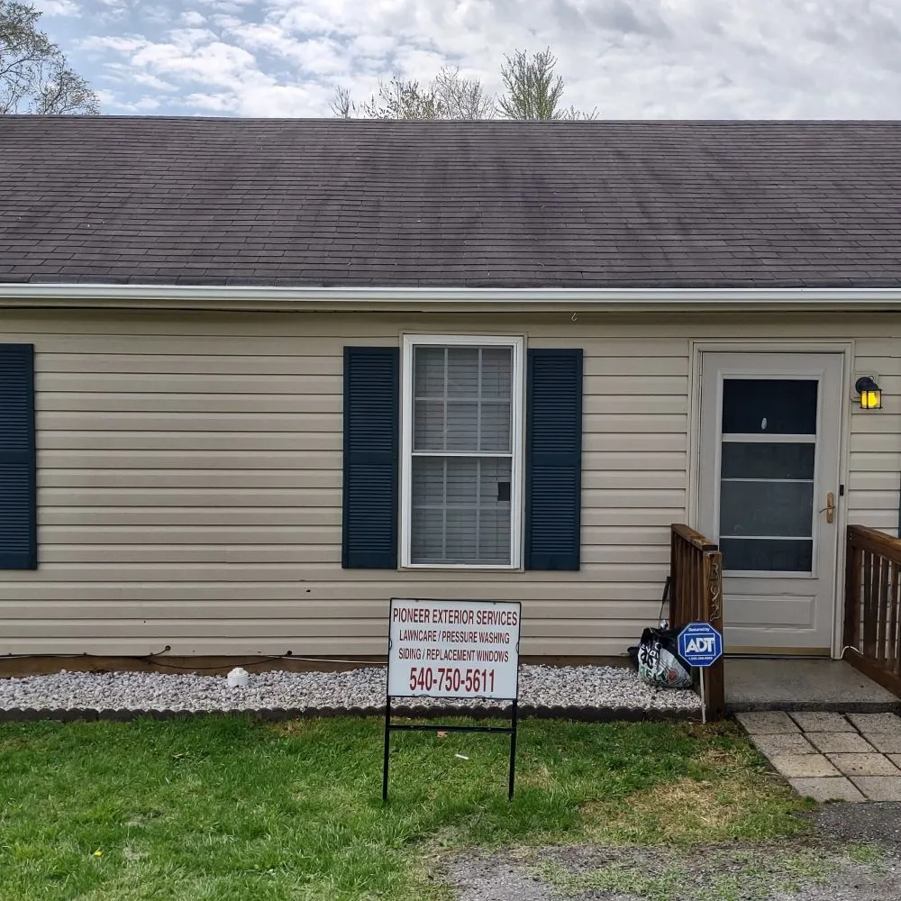 Local yard cleanup service for residential properties in Salem, VA by Pioneer Exterior Services