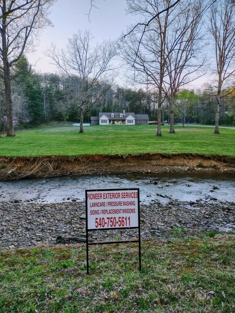 Local landscape design for homes across Salem, VA - Pioneer Exterior Services