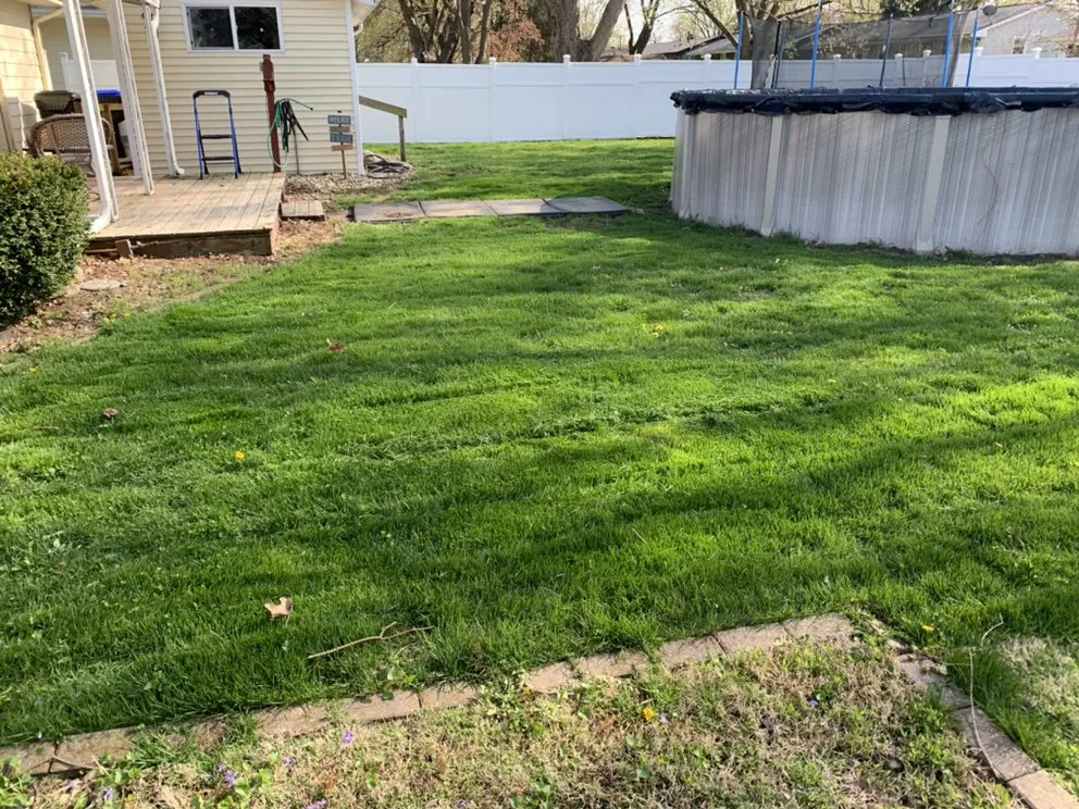 Expert yard maintenance in Bloomington, IL by Pioneer landscaping