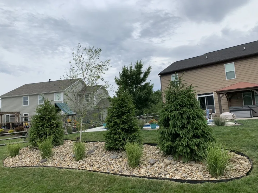 Reliable yard cleanup service for residential properties in Lewis Center, OH by Pioneer Landscaping