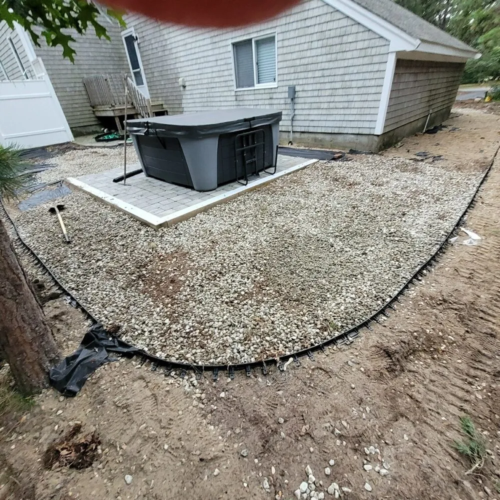 Custom outdoor landscaping in Yarmouth, MA - Pisano’s Pro Property Services