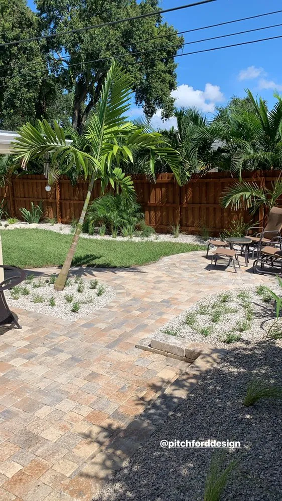 Custom yard maintenance experts serving Clearwater, FL - Pitchford Design and Landscape