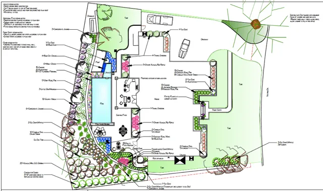 Top-rated garden landscaping in Clearwater, FL by Pitchford Design and Landscape