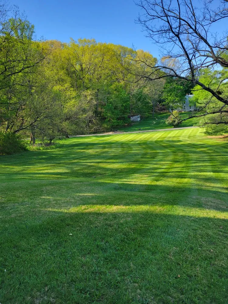 Expert lawn care service with custom design in westminster, MD by Pittinger's Property Maintenance