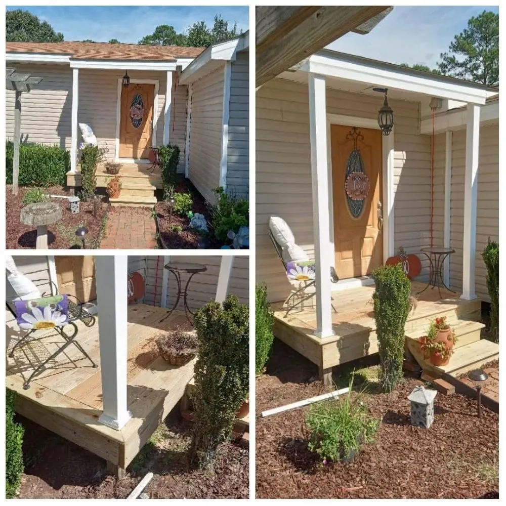Local outdoor landscaping near you in Elm City, NC by Pittman's Land and Home Renovations