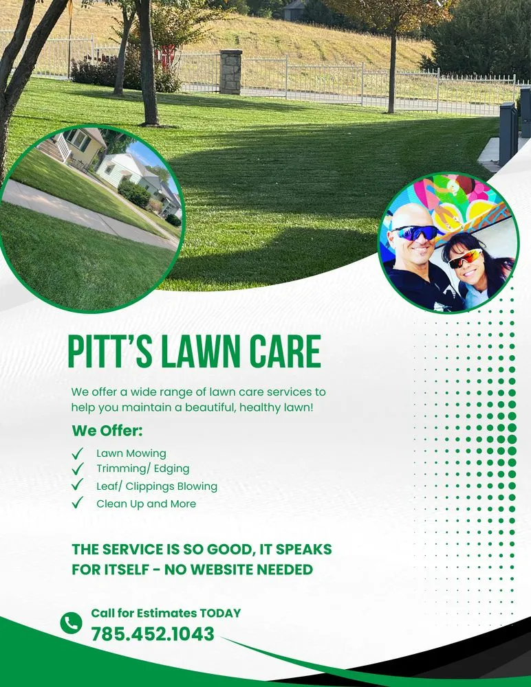 Professional yard cleanup service in Salina, KS by Pitt’s Lawn Care