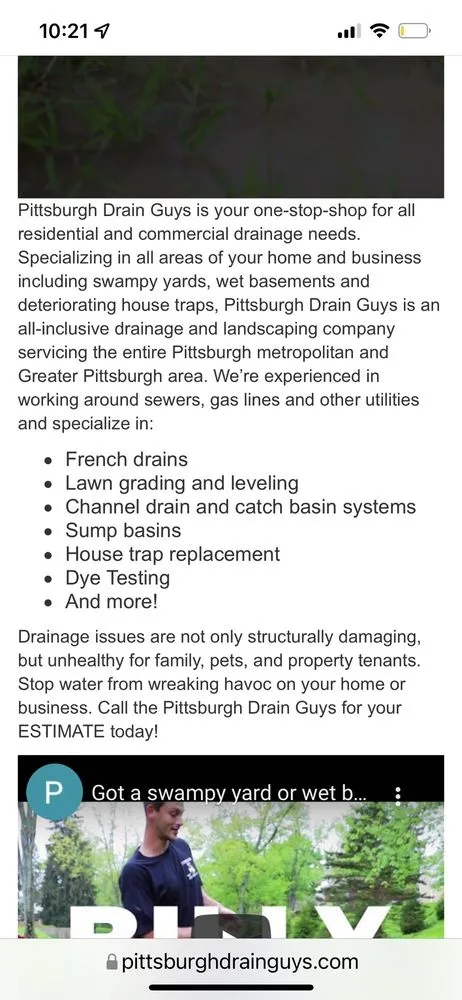 Expert garden landscaping for outdoor upgrades in Pittsburgh, PA by Pittsburgh Drain Guys