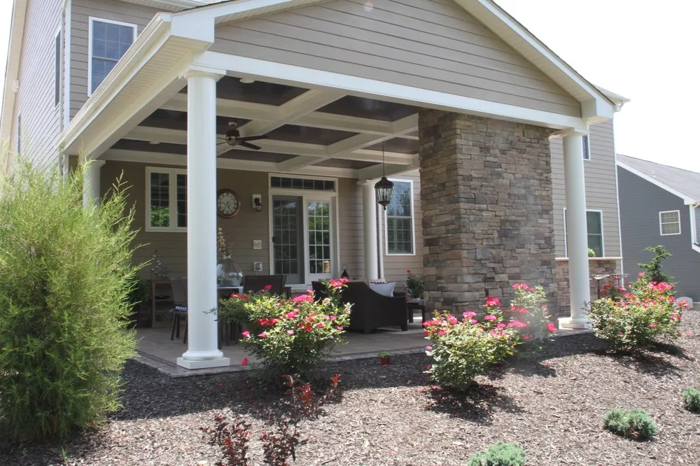 Custom yard maintenance in Evans City, PA by Pittsburgh Patio Company