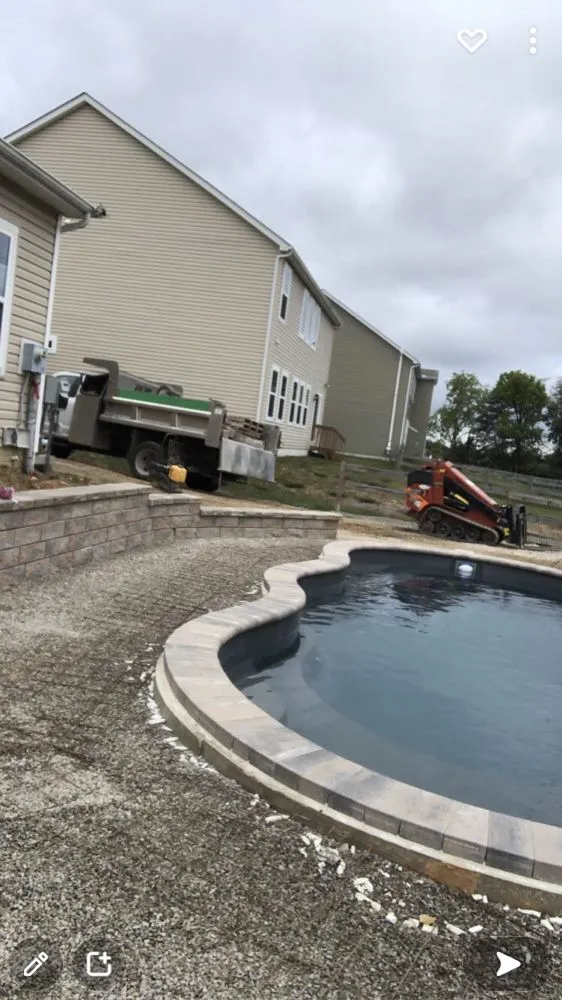 Professional outdoor landscaping in Marysville, OH by Pitz Bros