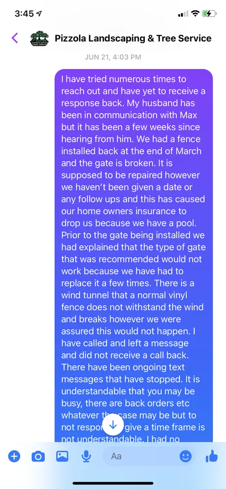 Local yard maintenance for beautiful yards in Toms River, NJ by Pizzola Landscaping & Tree Service