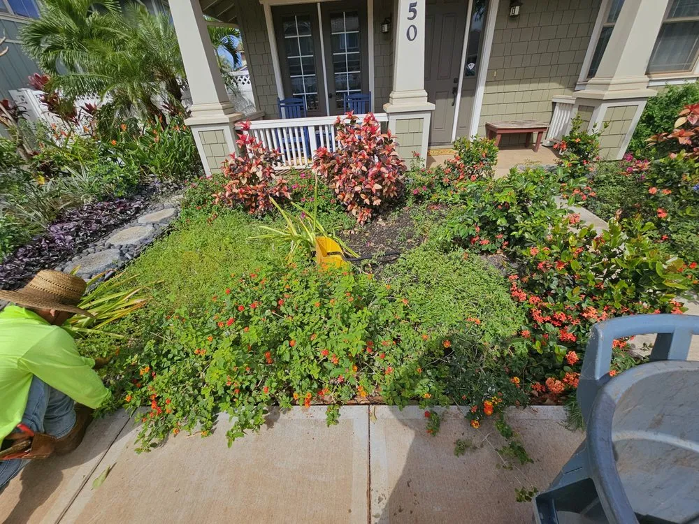 Custom lawn mowing service in Lahaina, HI by Pj Landscaping