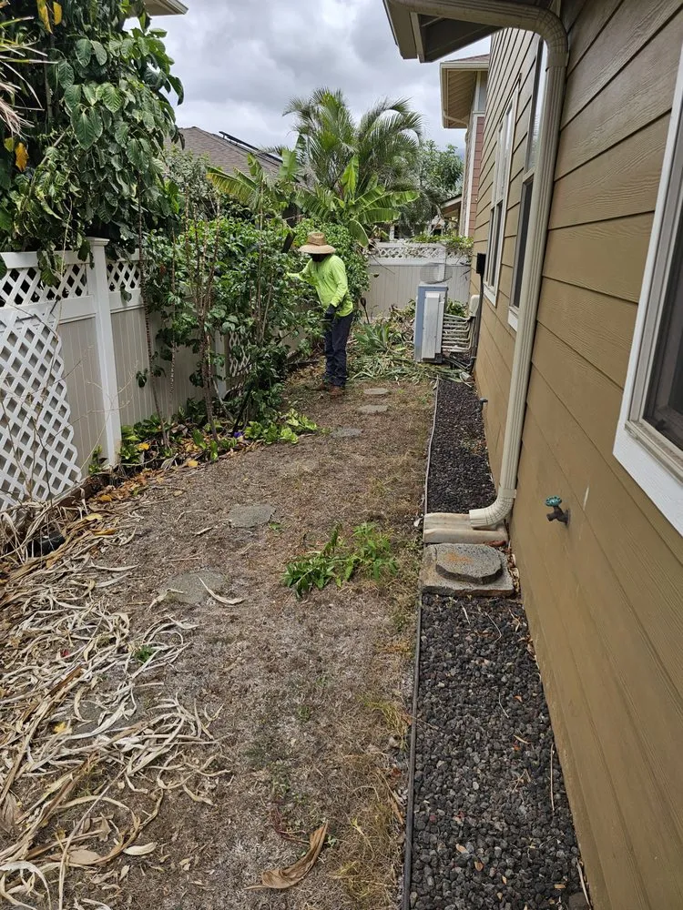 Professional yard cleanup service for homes in Lahaina, HI by Pj Landscaping