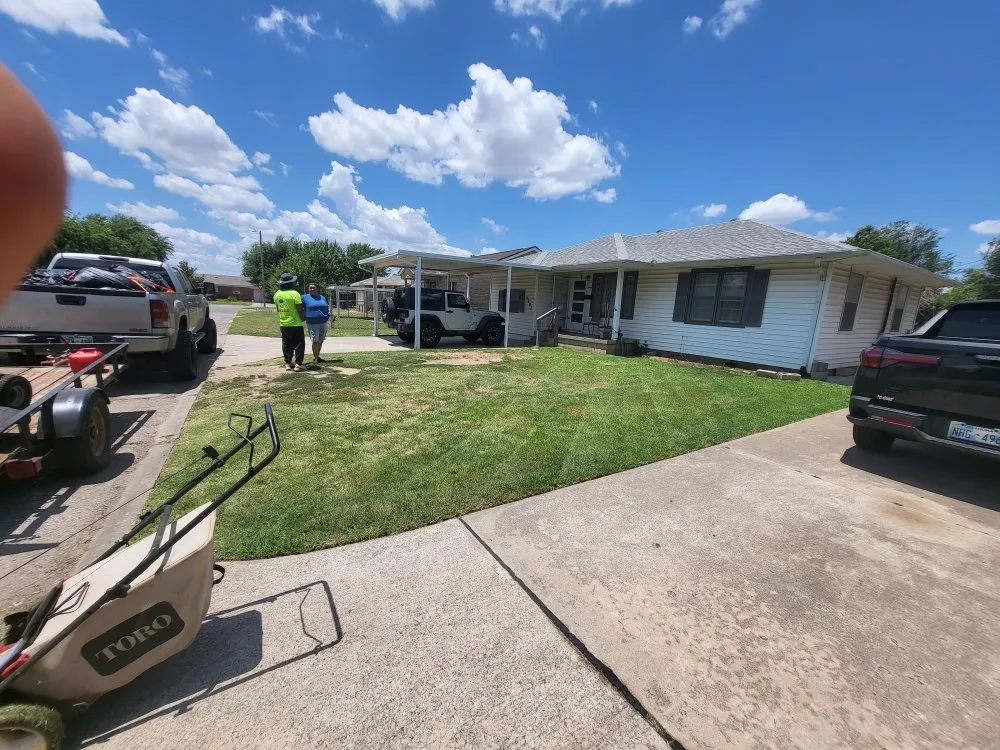 Trusted residential landscaping in Oklahoma City, OK by P&J Landscaping