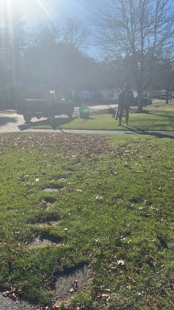 Custom yard cleanup service for residential properties in Marshfield, MA by PJ Landscaping Pro