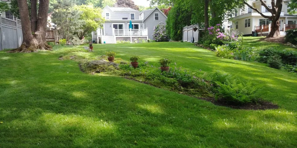 Custom landscape design in Rowley, MA by PJC Ecological