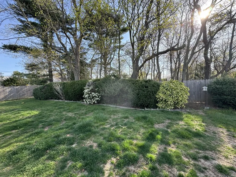 Custom outdoor landscaping near you across Bay Shore, NY - P.J.R Landscaping & Tree Service