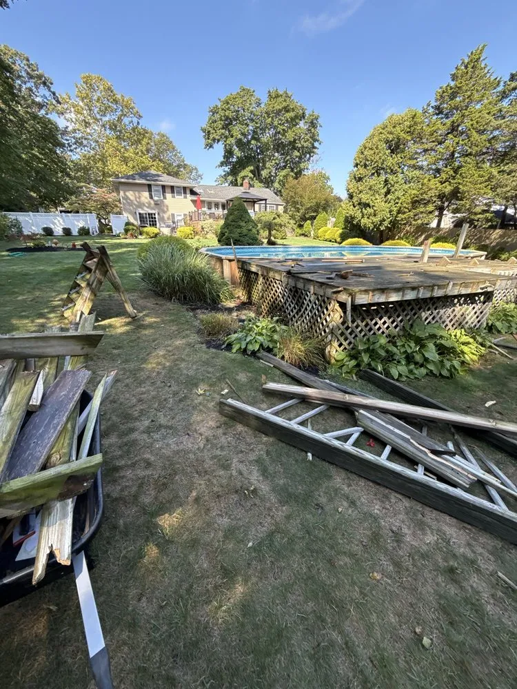 Reliable outdoor landscaping for outdoor upgrades in Melville, NY by PJ's Contracting