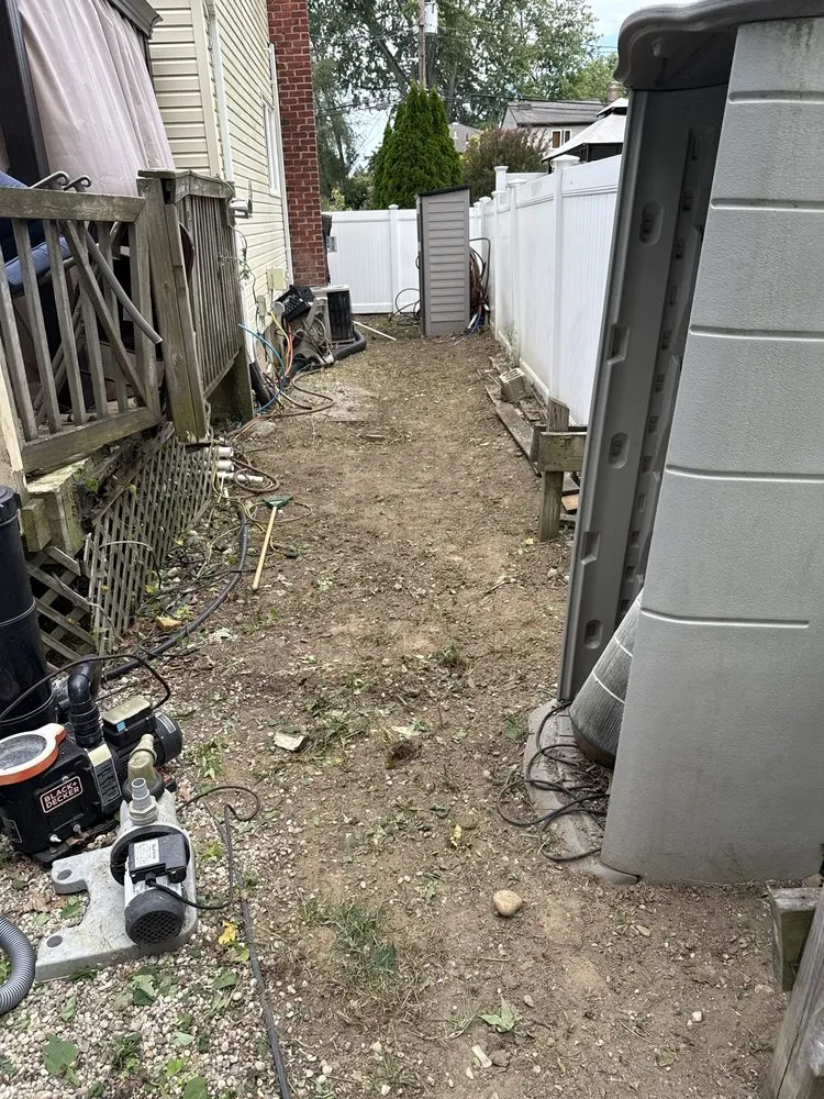 Professional yard cleanup service near you in Melville, NY by PJ's Contracting