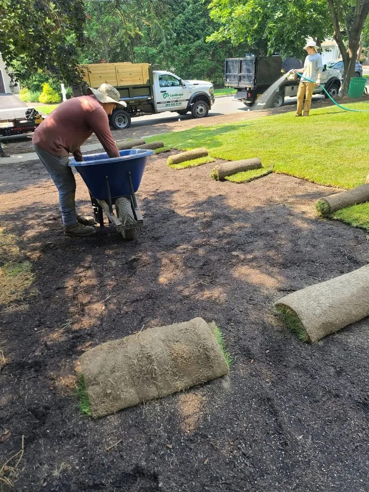 Custom yard maintenance for beautiful yards in Bridgeport, CT by PJ's Landscape & Design