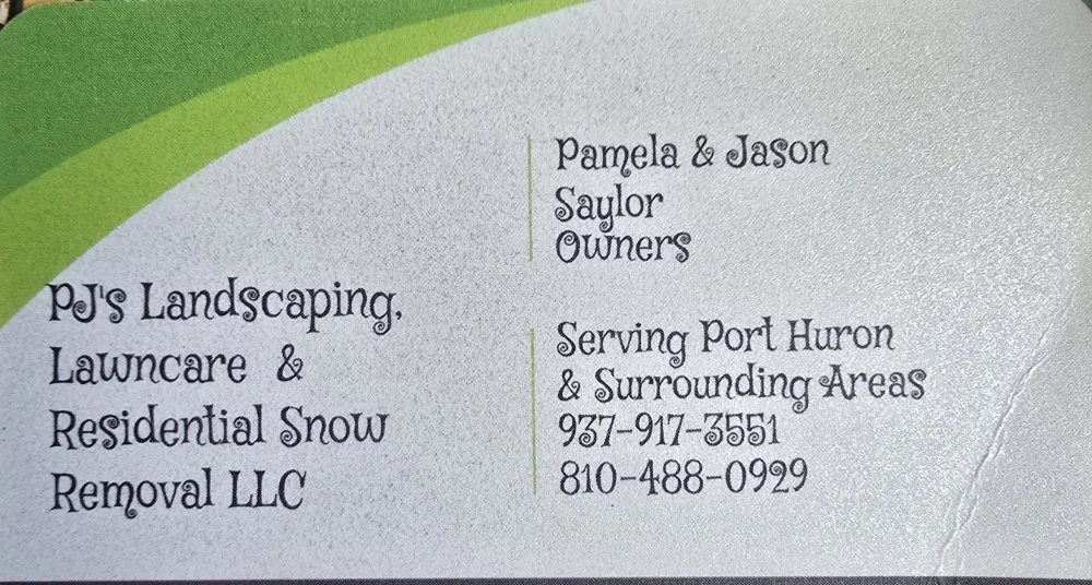 Reliable yard maintenance near you in Port Huron, MI by PJ's Landscaping, Lawncare & Residential Snow Removal
