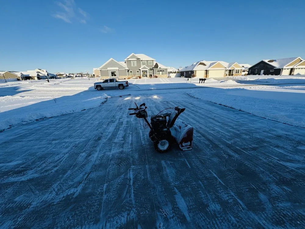 Custom lawn mowing service for beautiful yards in Ashwaubenon, WI by PK & Son Lawn Care