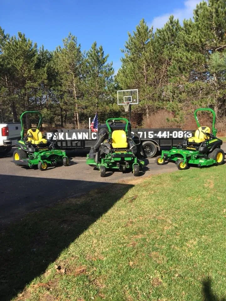 Custom lawn mowing service for homes in Hudson, WI by P&K Lawn Care