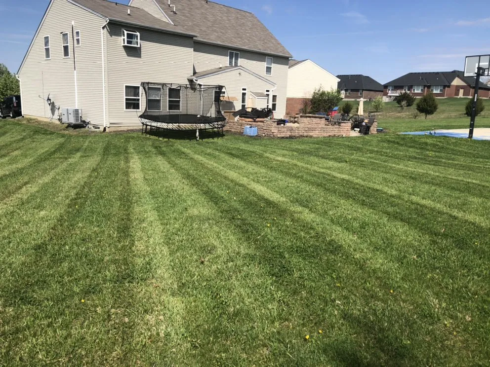 Affordable lawn mowing service for residential properties across Cincinnati, OH - PL lawncare
