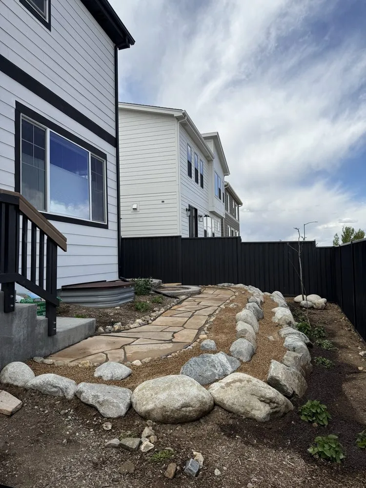 Affordable landscaping services for homes in Longmont, CO by Plains to Peaks Landscaping