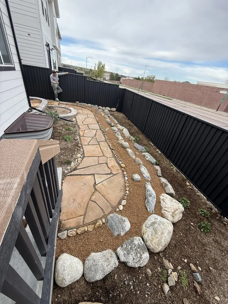 Local landscaping services with custom design in Longmont, CO by Plains to Peaks Landscaping
