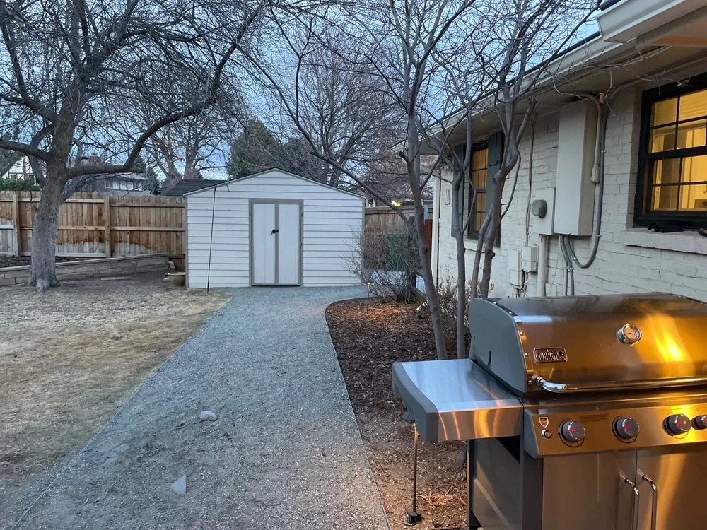 Local outdoor landscaping with custom design across Littleton, CO - Planet earth landscape