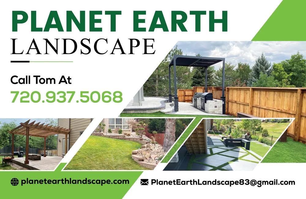 Top-rated garden landscaping with custom design in Littleton, CO by Planet earth landscape