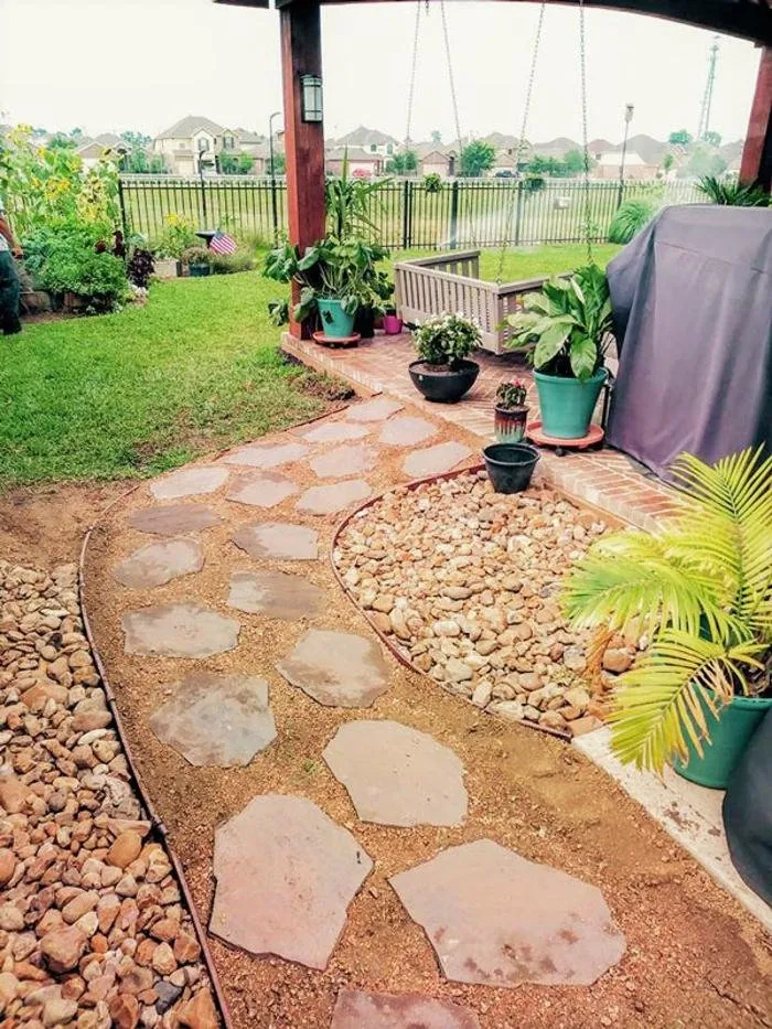 Expert outdoor landscaping in Conroe, TX by Planet Green