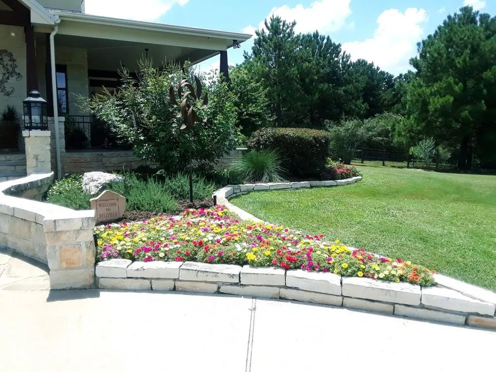 Reliable lawn mowing service for beautiful yards across Bellville, TX - Planet Landscape