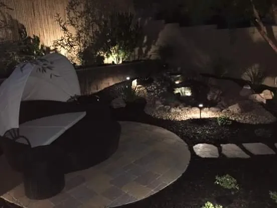 Expert garden landscaping with custom design in Powell, TN by Planet Rock Landscaping