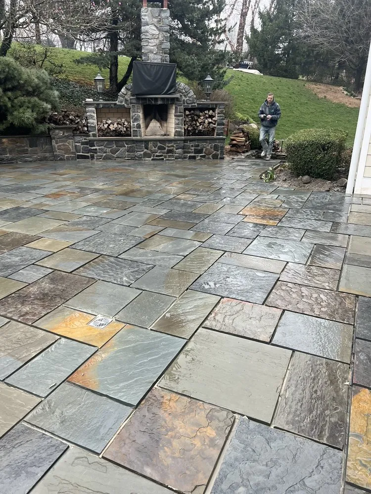 Local yard cleanup service in Springfield, PA by Plank Brothers Landscaping