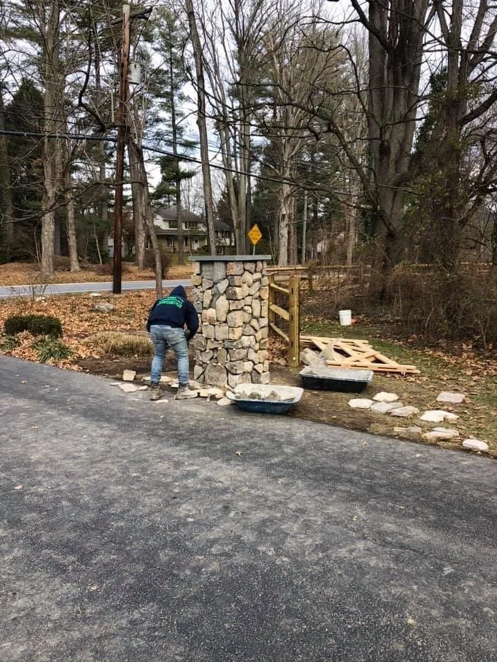 Trusted outdoor landscaping in Springfield, PA by Plank Brothers Landscaping