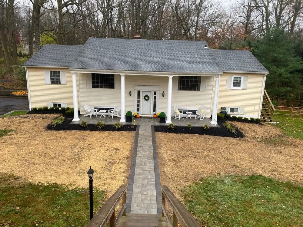 Expert garden landscaping in Springfield, PA by Plank Brothers Landscaping